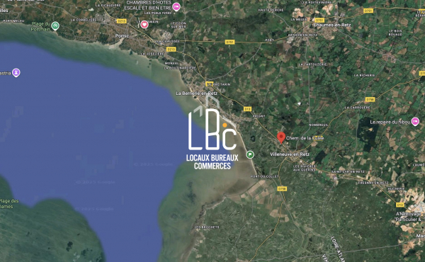 ROUTE BLEUE BOURGNEUF EN RETZ - Terrain à bâtir 4601 m² Zone